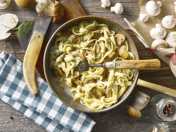Tagliatelle ai funghi