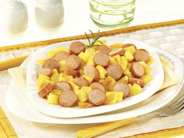 Würstel e patate