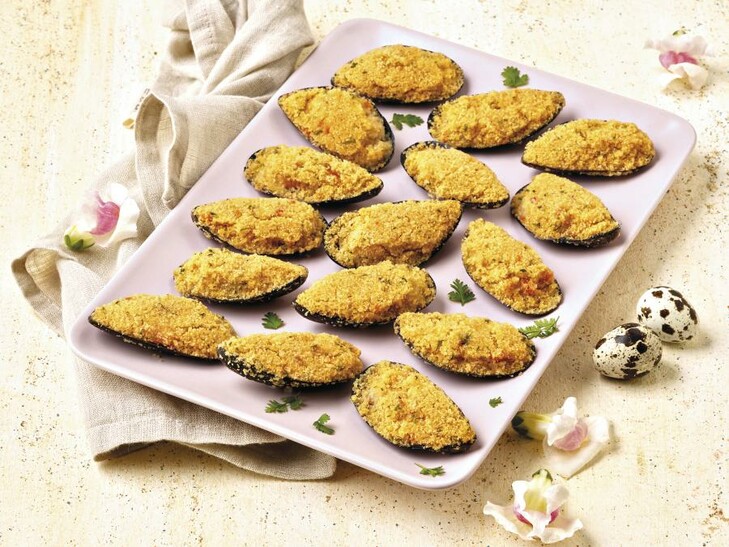 Cozze gratinate