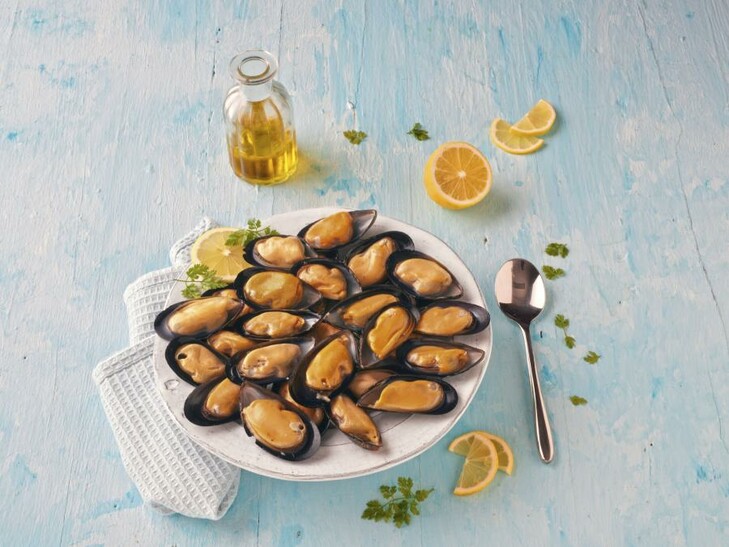 Cozze cilene mezzoguscio