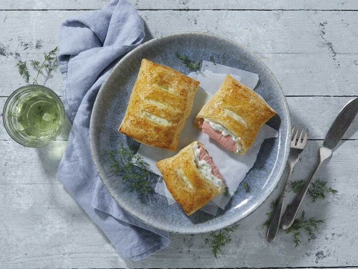 Salmone in sfoglia