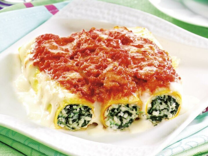 Cannelloni Ricotta e Spinaci | Surgelati Eismann | La ...