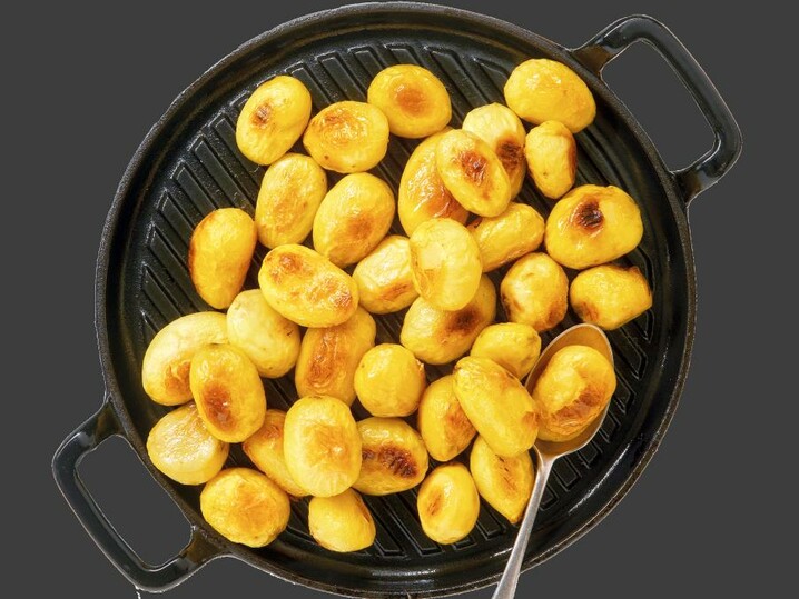 Mini patate grigliate