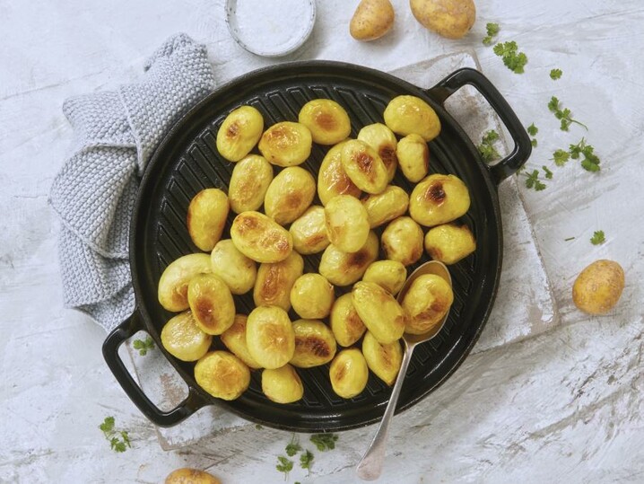 Mini patate grigliate