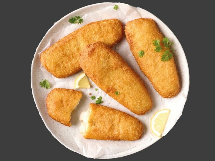 Filetti di merluzzo impanati senza glutine