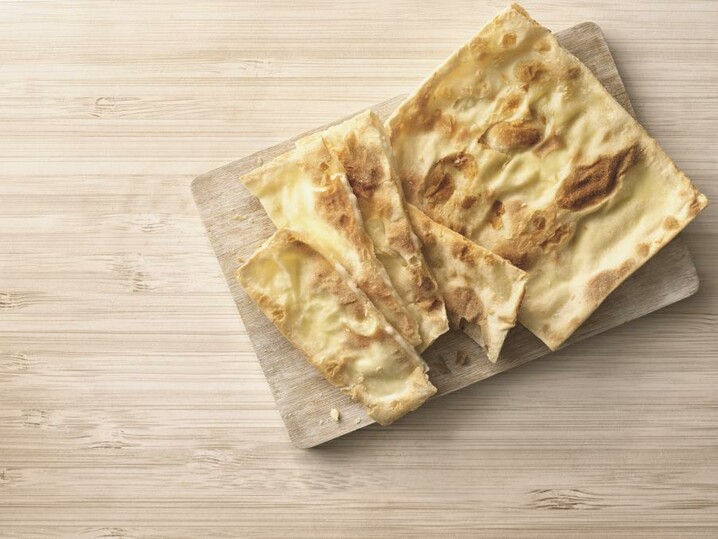 Focaccia ligure con stracchino